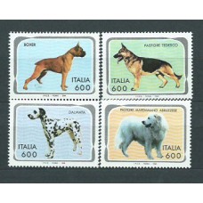 Italia - Correo 1994 Yvert 2047/50 ** Mnh Fauna Perros