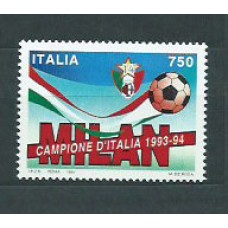 Italia - Correo 1994 Yvert 2060 ** Mnh Fútbol