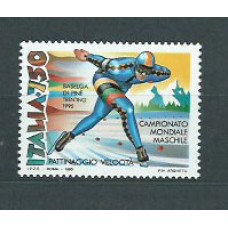 Italia - Correo 1995 Yvert 2091 ** Mnh Deportes Patinaje