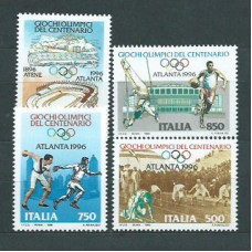 Italia - Correo 1996 Yvert 2178/81 ** Mnh Juegos Olimpicos de Atlanta