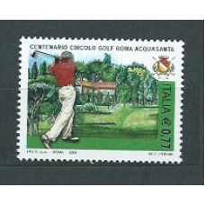 Italia - Correo 2003 Yvert 2634 ** Mnh Deportes Golf