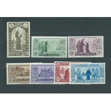 Italia - Correo 1931 Yvert 273/9 ** Mnh