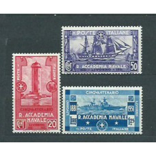 Italia - Correo 1931 Yvert 280/2 ** Mnh Barcos