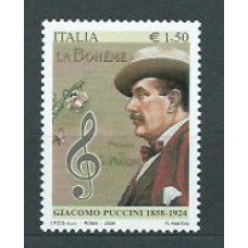 Italia - Correo 2008 Yvert 3009 ** Mnh Personaje Musica