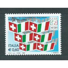 Italia - Correo 2009 Yvert 3052 ** Mnh Banderas