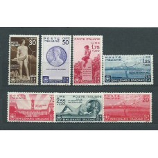 Italia - Correo 1936 Yvert 379/85 ** Mnh