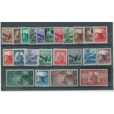 Italia - Correo 1945 Yvert 481/503 ** Mnh