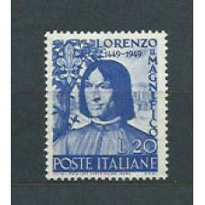 Italia - Correo 1949  Yvert 547 ** Mnh Personaje