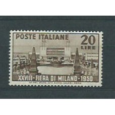 Italia - Correo 1950 Yvert 554 * Mh