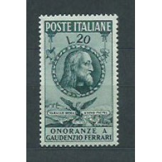 Italia - Correo 1950 Yvert 560 ** Mnh