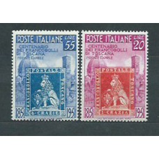 Italia - Correo 1951 Yvert 591/2 * Mh