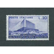 Italia - Correo 1951 Yvert 594 ** Mnh