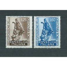 Italia - Correo 1953 Yvert 658/9 * Mh