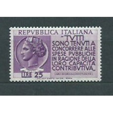 Italia - Correo 1954 Yvert 674 * Mh