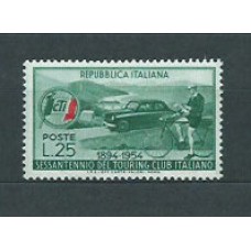 Italia - Correo 1954 Yvert 680 * Mh Coche