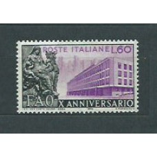 Italia - Correo 1955 Yvert 699 ** Mnh