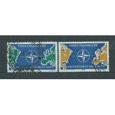 Italia - Correo 1959 Yvert 781/2 usado