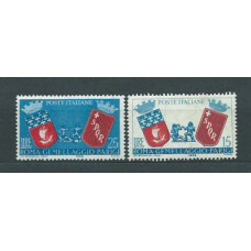 Italia - Correo 1959 Yvert 783/4 ** Mnh Escudos