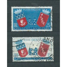 Italia - Correo 1959 Yvert 783/4 usado