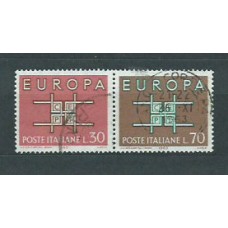 Italia - Correo 1963 Yvert 895/6 usado Europa