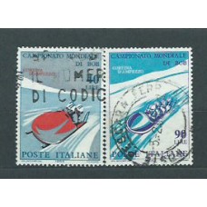 Italia - Correo 1966 Yvert 938/9 usado Deportes