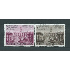 Italia - Correo 1967 Yvert 961/2 ** Mnh