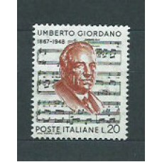 Italia - Correo 1967 Yvert 984 ** Mnh Personaje Compositor