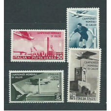 Italia - Aereo Yvert 64/7 ** Mnh Fútbol