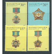 Kazakhstan - Correo Yvert 148/51 ** Mnh Medallas