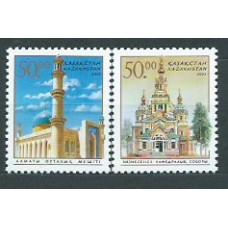 Kazakhstan - Correo Yvert 378/9 ** Mnh Monumentos