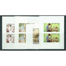 Laos - Hojas Yvert 53/6a ** Mnh