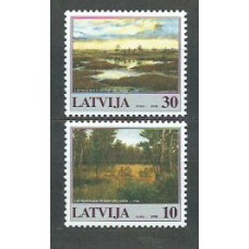 Letonia - Correo 1998 Yvert 441/2 ** Mnh Reservas Naturales