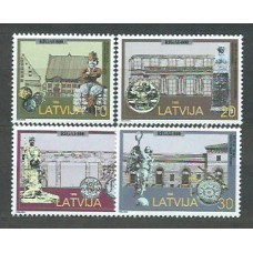 Letonia - Correo 1998 Yvert 444/7 ** Mnh