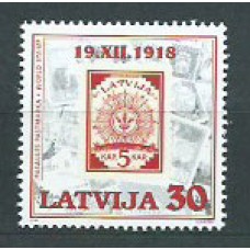 Letonia - Correo 1998 Yvert 451 ** Mnh Dia del Sello