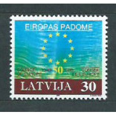 Letonia - Correo 1999 Yvert 467 ** Mnh Consejo de Europa