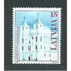 Letonia - Correo 1999 Yvert 474 ** Mnh Iglesia