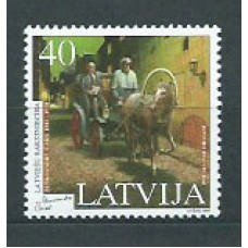 Letonia - Correo 2000 Yvert 489 ** Mnh