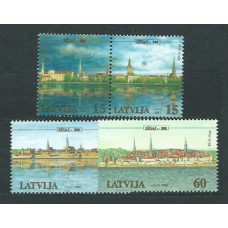 Letonia - Correo 2001 Yvert 515/8 ** Mnh