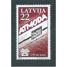 Letonia - Correo 2008 Yvert 715 ** Mnh