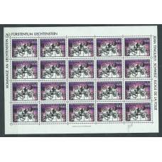 Liechtenstein - Correo 1994 Yvert 1025 Pliego ** Mnh