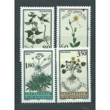 Liechtenstein - Correo 1995 Yvert 1057/60 ** Mnh Plantas Medicinales