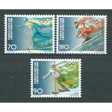 Liechtenstein - Correo 1997 Yvert 1103/5 ** Mnh Juegos Olimpicos en Nagano