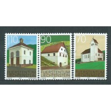 Liechtenstein - Correo 2001 Yvert 1209/11 ** Mnh Edificios