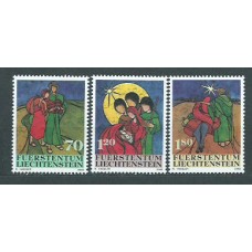 Liechtenstein - Correo 2002 Yvert 1245/7 ** Mnh Navidad