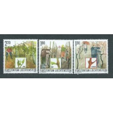 Liechtenstein - Correo 2003 Yvert 1252/4 ** Mnh