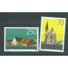 Liechtenstein - Correo 2003 Yvert 1255/6 ** Mnh Edificios