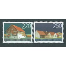 Liechtenstein - Correo 2004 Yvert 1296/7 ** Mnh Edificios