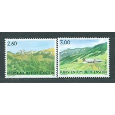 Liechtenstein - Correo 2008 Yvert 1414/5 ** Mnh Paisajes