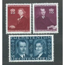 Liechtenstein - Correo 1943 Yvert 186/8 ** Mnh Personajes
