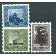 Liechtenstein - Correo 1954 Yvert 288/90 ** Mnh Pintura